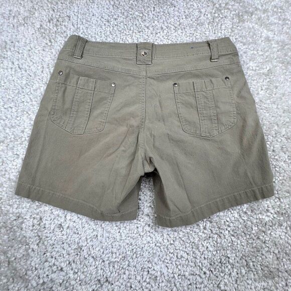 Kuhl Vintage Patina Dye Hiking Shorts Tan Brown - Picture 3 of 14